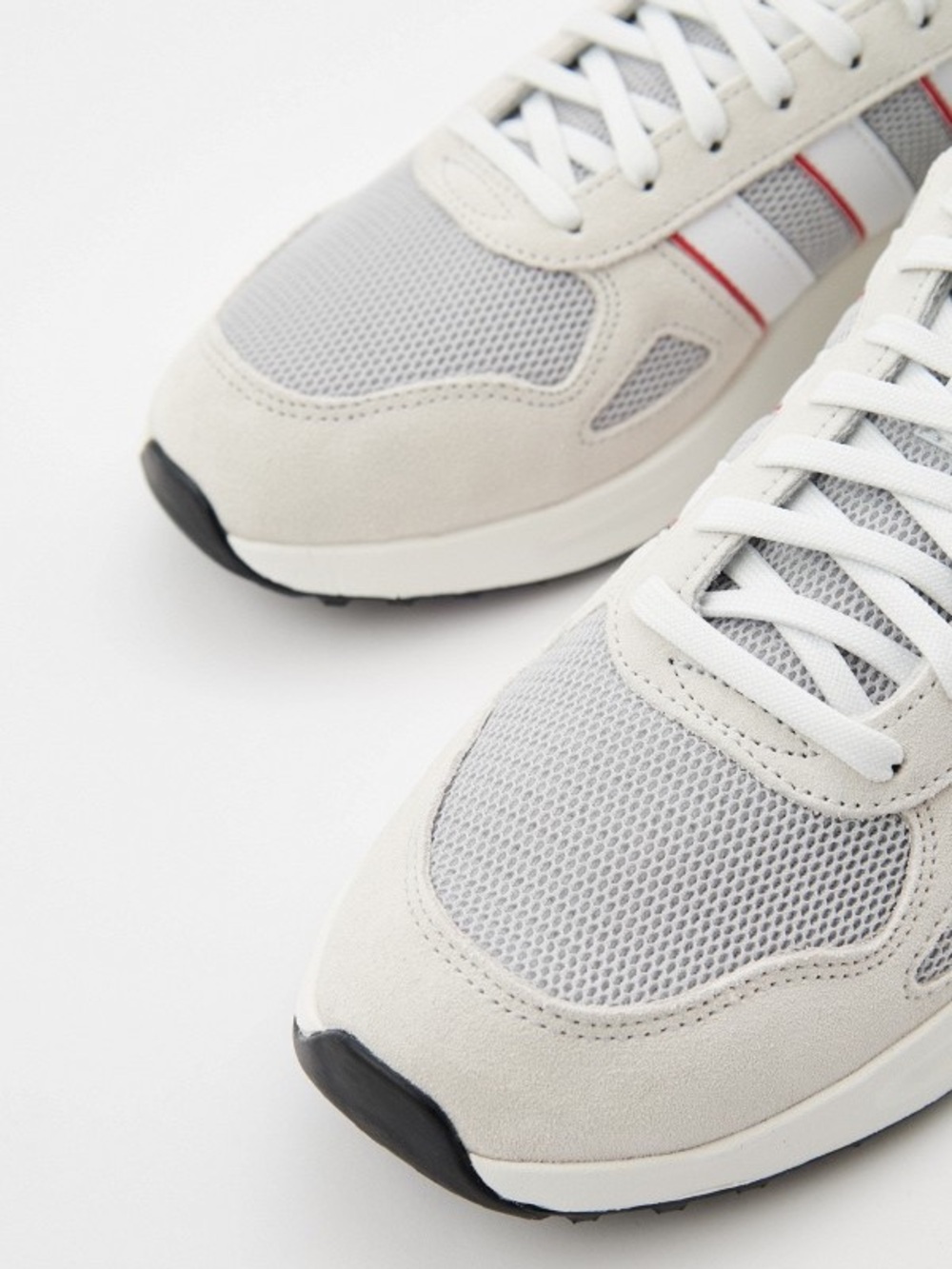 adidas Run 84 Jogger Sneakers Men’s Size 9 Gray White NWT